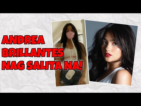 ANDREA BRILLANTES NAGSALITA NA TUNGKOL SA KANYANG VIRAL TIKTOK VIDEO