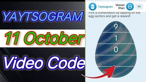 YAYTSOGRAM Daily Cipher Code 11 October| YAYTSOGRAM Daily Cipher | YAYTSOGRAM Code #yaytsogram