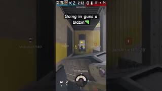 The Glock is sick #shorts #rainbow6siege #gaming #ubisoft #ranked