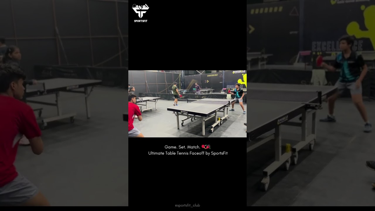 Ultimate Table Tennis Faceoff by SportsFit 