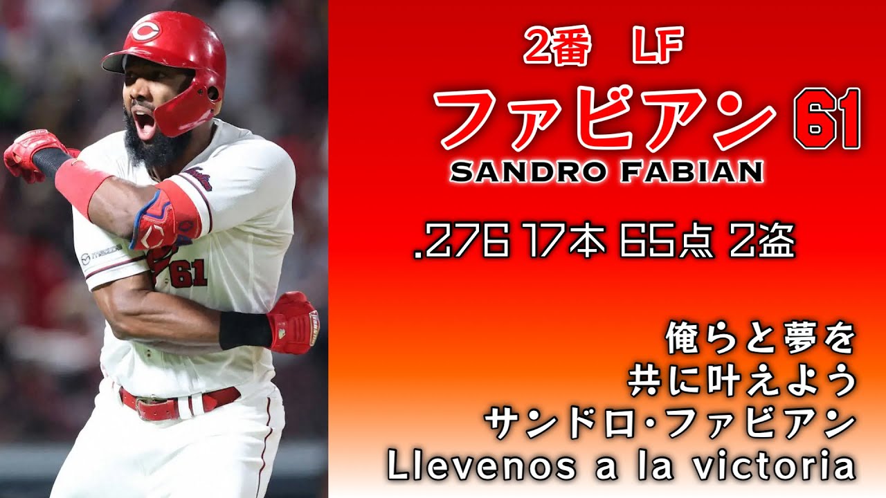 2025年 広島東洋カープ 1-9+α