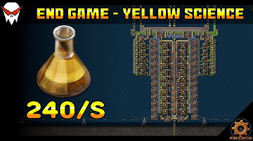 Factorio: Yellow Science T5 Blueprint - End Game (Space Age DLC)