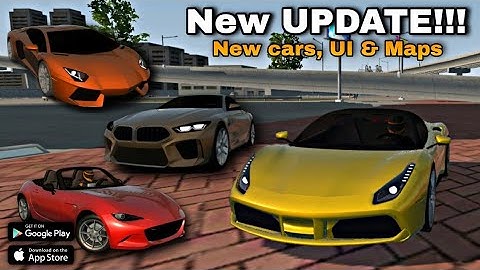 4 New cars, Maps & UI - Racing Xperience Update (New Cars Gameplay) | Android & iOS