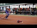 The National record of Czech Republic (Indoor) Daniel Klvaňa 14.81sec