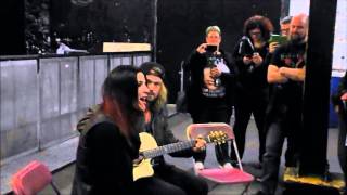 Video thumbnail of "Delain Cordell Acoustic VIP Bristol 22/10/15"