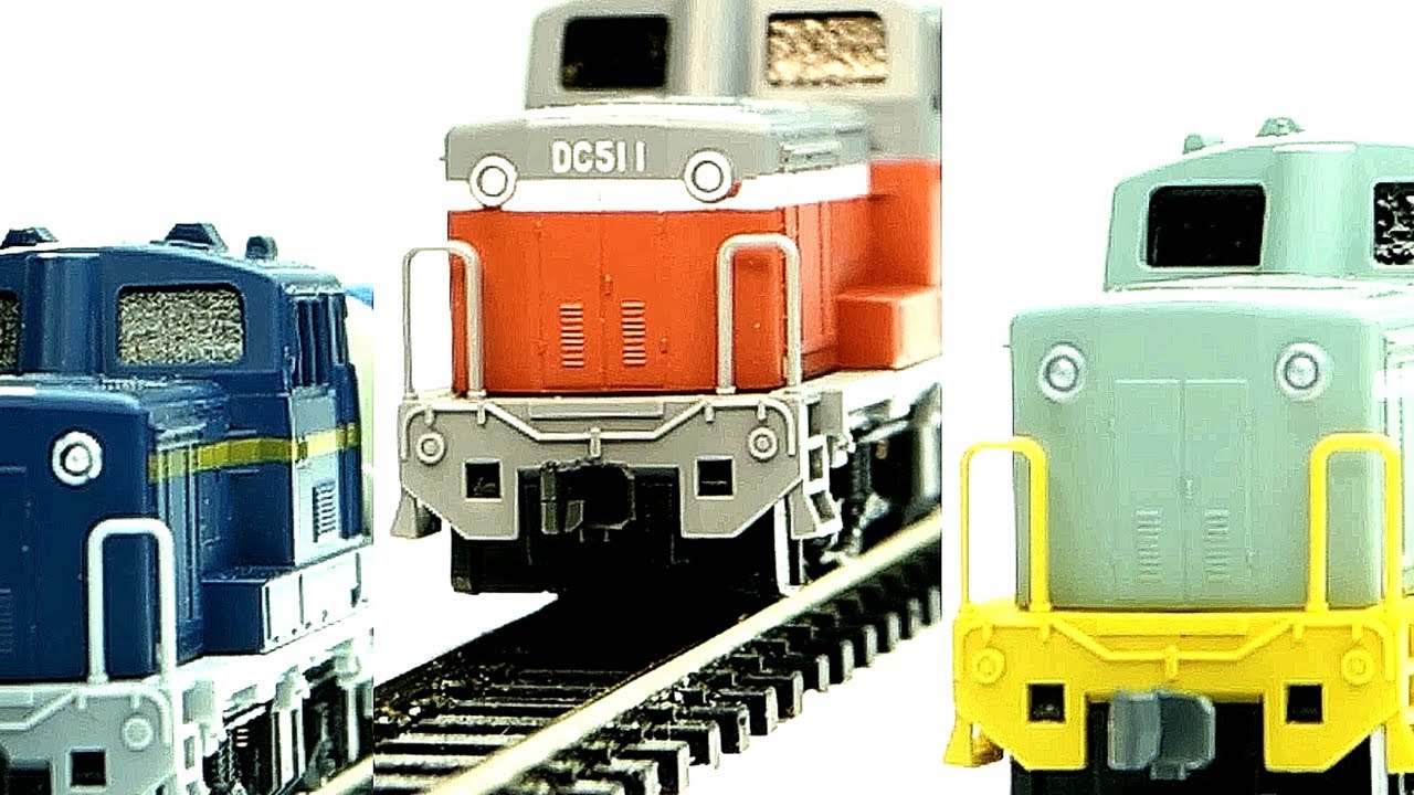 Cタイプディーゼルとタンク貨車 C-type Diesel & Tank freight cars N