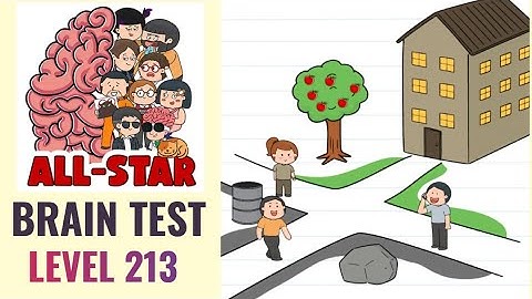 Brain Test All Star Level 213 | They must get to the building without colliding | Walkthrough