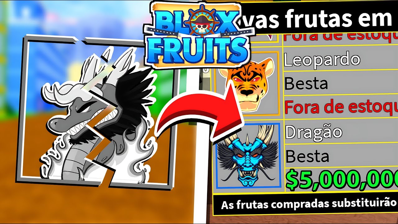 CORRE!!! TODAS as NOVAS IMAGENS VAZADAS da ATUALIZAÇÃO do BLOX FRUITS!!! 