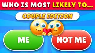 Who Is Most Likely To | The ULTIMATE Couples Quiz