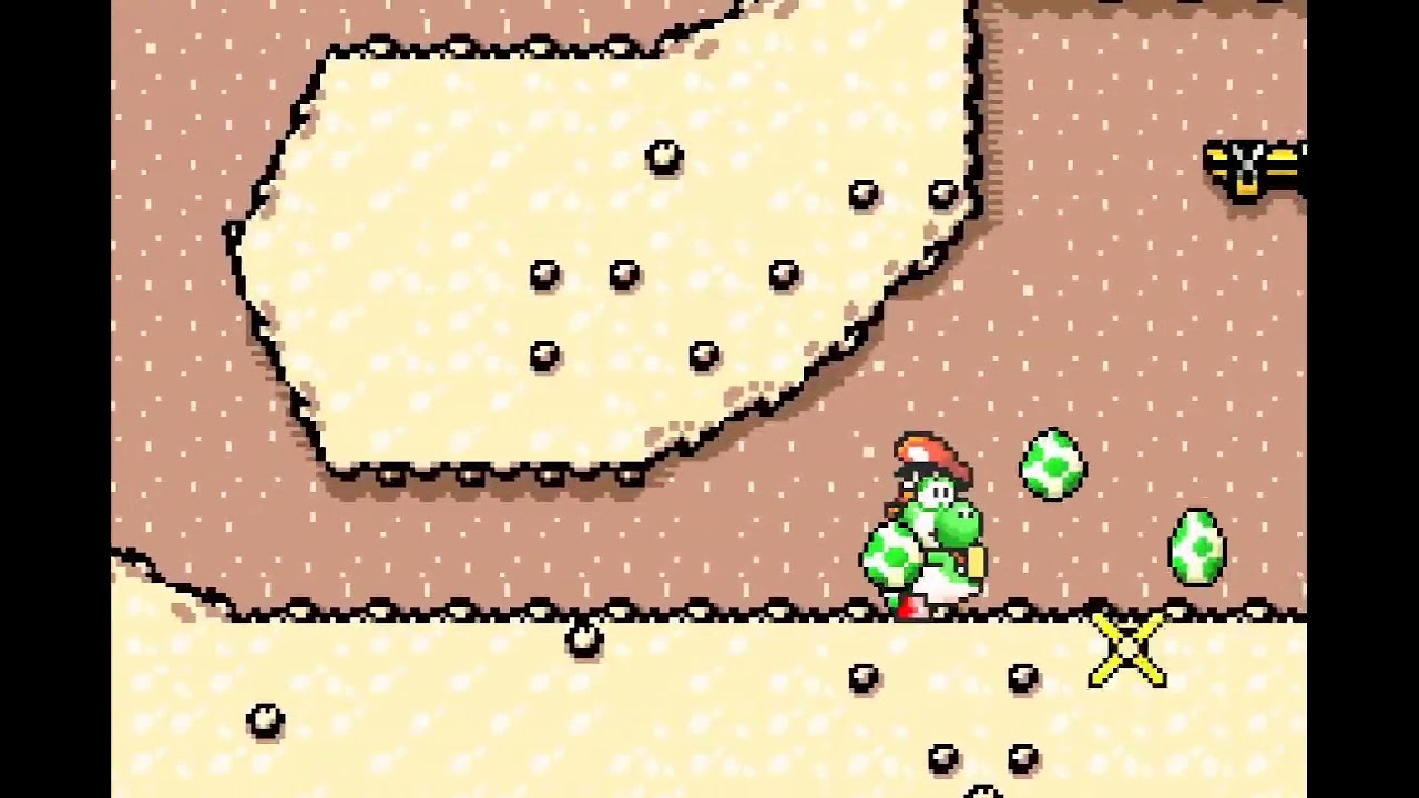 Playing Super Mario Advance 3 - Yoshi's Island For GBA 1/15/2026