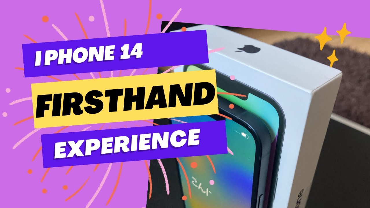 I phone 14 first hand Experience - YouTube