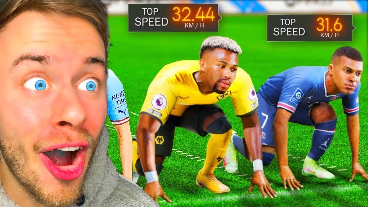 Wer ist der SCHNELLSTE SPIELER in FC 24? 👀⚡️ (Speed Test!)