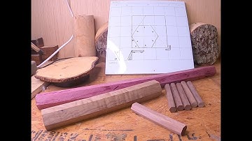 Hexagonal Blanks on Table Saw (no maths required)
