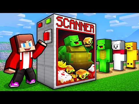 Minecraft Maizen - JJ Made a SCANNER to Find Friends Secrets