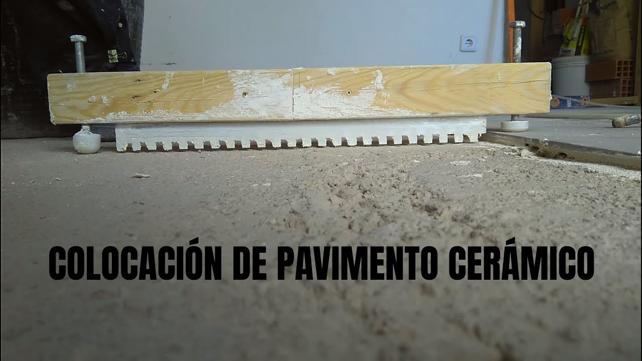 CÓMO COLOCAR PAVIMENTO CERÁMICO | Fácil y rápido