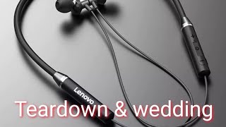 Lenovo HE05 wireless. blemTeardown & wedding..