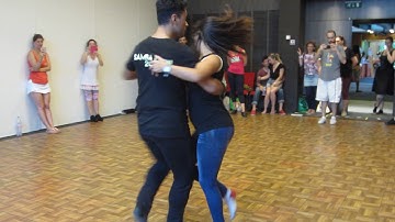 2017 07 08 - samba lyon - workshops - 10 - Kadu & Vivi