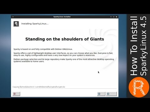 How To Install SparkyLinux 4.5