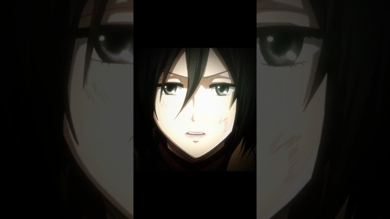 MIKASA ACKERMAN || 4K EDIT #anime #cuteanime #animegirl #aot #mikasaackerman #attackontitan
