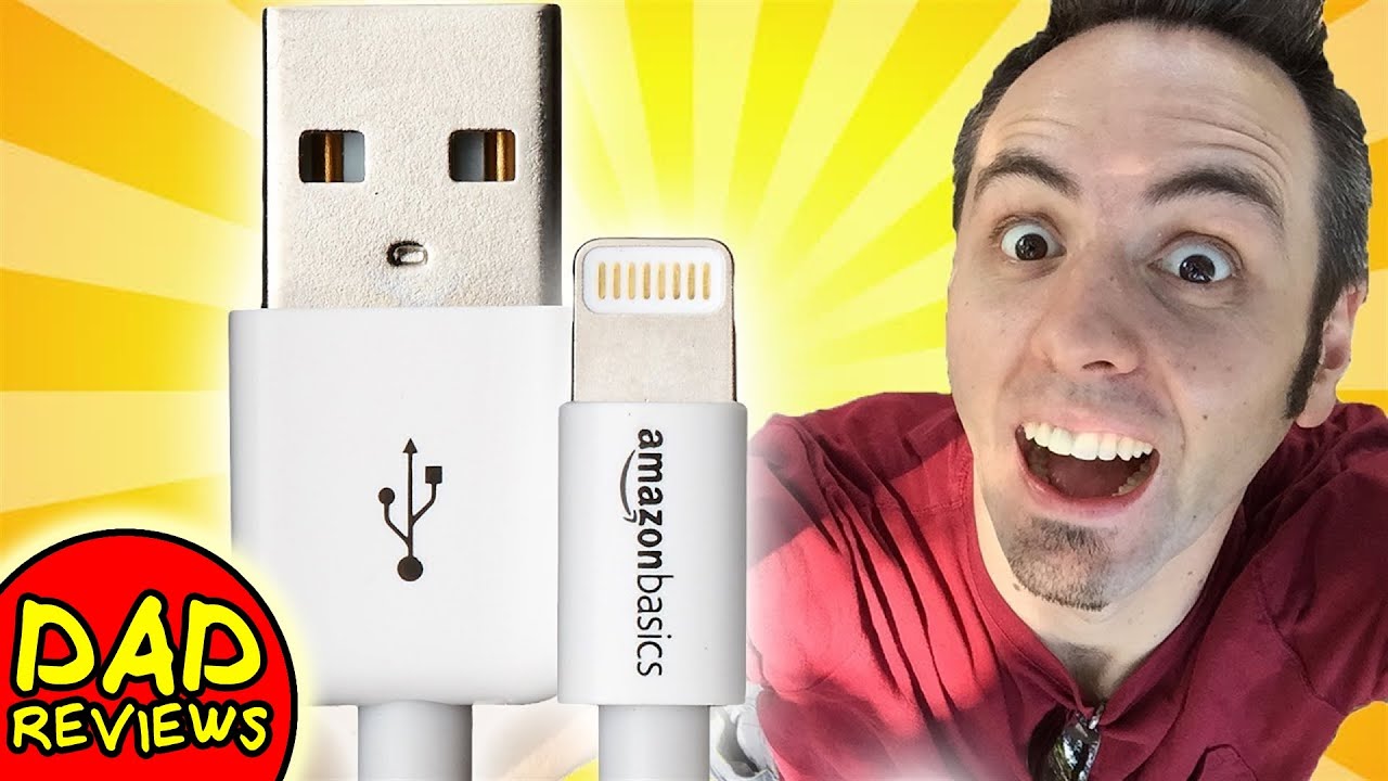 BEST iPHONE CABLE AmazonBasics iPhone Cable Review YouTube