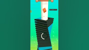 Stack Ball level 98 | android,iOS gameplay | #Shorts #Games offline games |RIDER0496