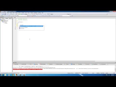C Programming Tutorial   4   Print Text on the Screen