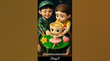 Ballerina Cappuccina x Squid Game AI Edible Slime ASMR #squidgame  #ai #asmr #ballerinacappuccina