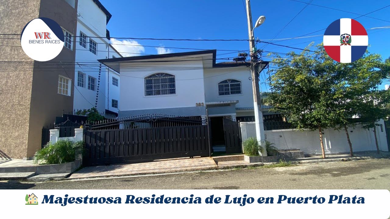 Residencia de Lujo en El Doral, Puerto Plata | Piscina, Jacuzzi y Jardín Privado