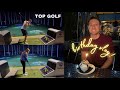 26TH BIRTHDAY VLOG!! TOP GOLF, DISASTER CAKE, PUMPKIN CARVING