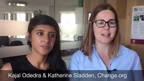 Kajal Odedra & Katherine Sladden - Creating dialogue through petitions