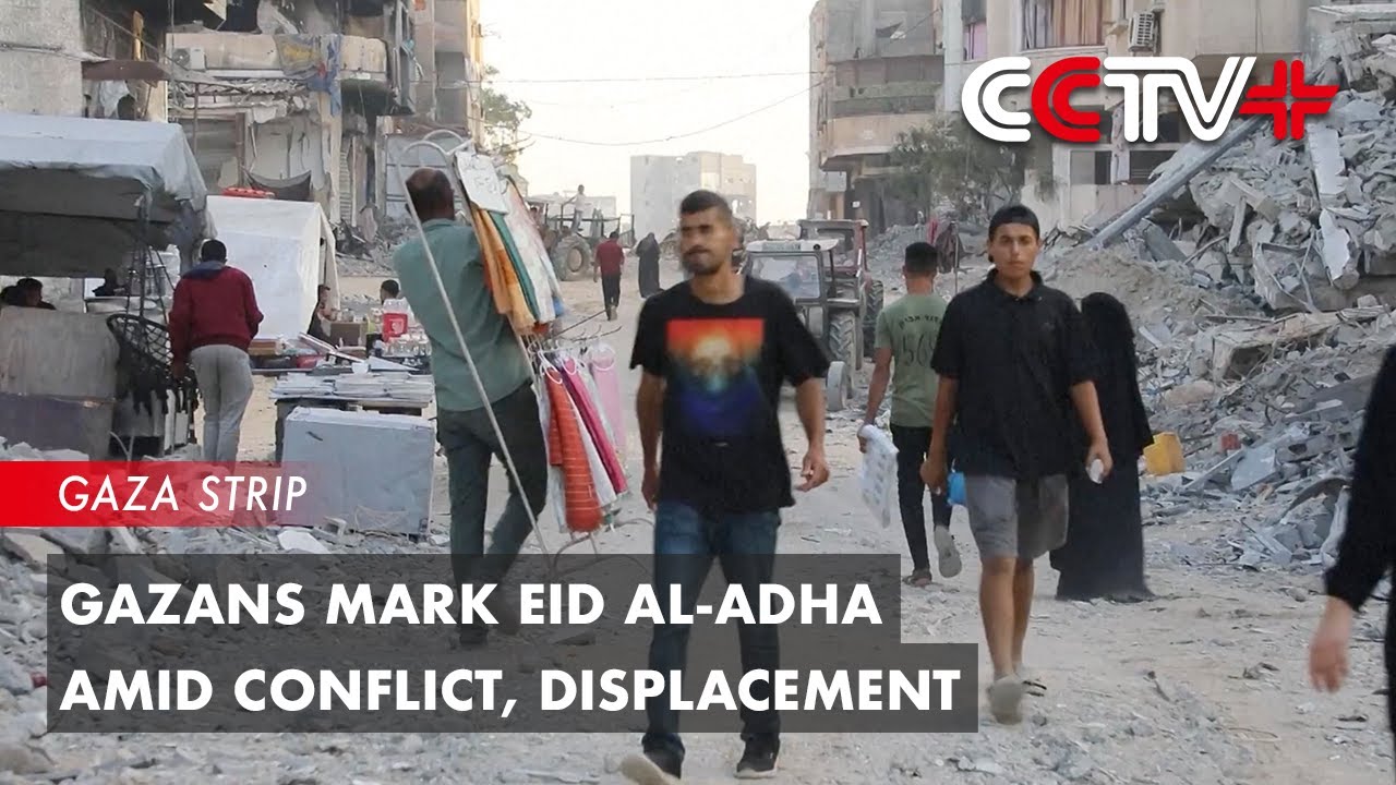 Gazans Mark Eid Al-Adha Amid Conflict, Displacement