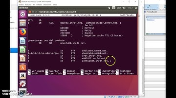 PRACTICA 3.9 Servidor DNS bind en linux. Configuracion del s