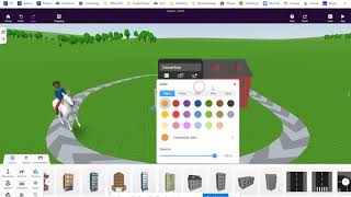 CoSpaces - how to change colors