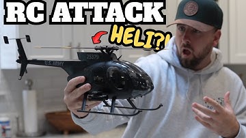 This RC Helicopter Looks Straight Out of an Action Movie..