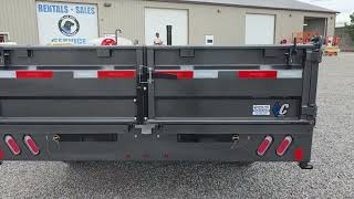 2026 DIAMOND C DOD208 14' Deckover Dump Trailer 18,000 GVWR