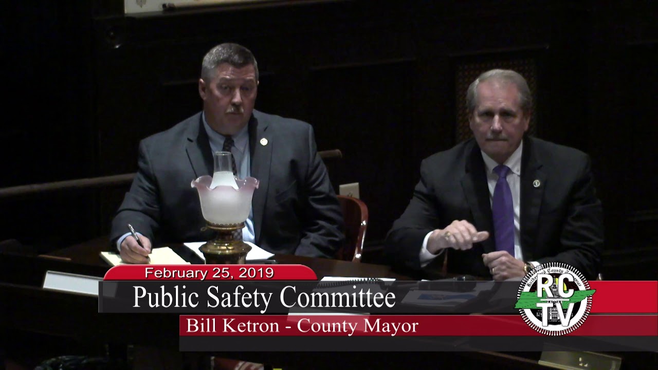 Public Safety Committee - February 25, 2019 - YouTube