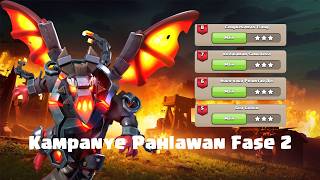 Panduan Mudah 3 Bintang Kampanye Pahlawan: Kurungan Naga Tantangan ke-8 #clashofclans 