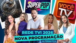 REDE TV! VEM COM UMA PROGRAMAÇÃO FOCADA NO AO VIVO!