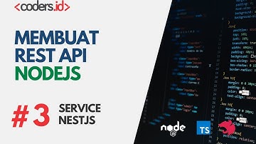 NestJS Service (Provider)  - REST API NodeJS | Tutorial NodeJS Bahasa Indonesia
