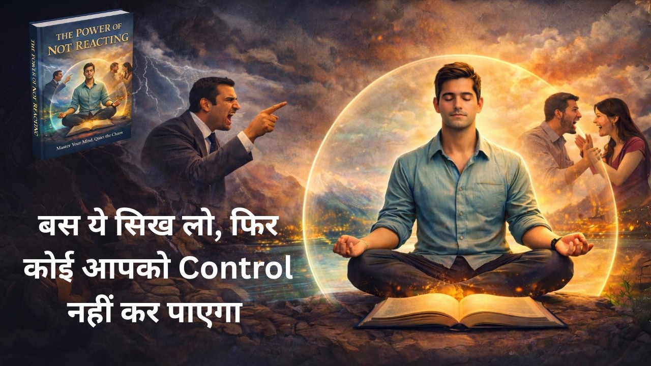 अगर आपने ये सीख लिया… कोई आपको कभी कंट्रोल नहीं कर पाएगा | The Power of Not Reacting
