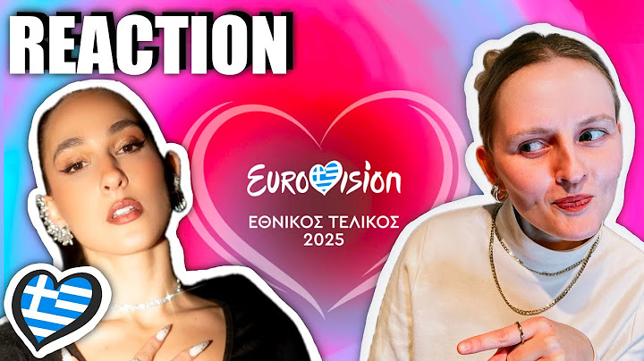 FIRST REACTION: Evangelia - "Vále" 🇬🇷 | GREECE | EUROVISION NATIONAL FINALS | Ethnikós Telikós 2025