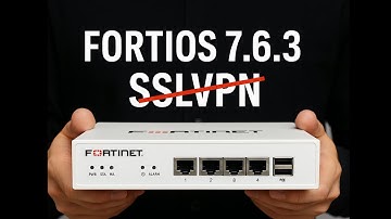 Fortinet ends SSL-VPN Support from FORTIOS 7.6.3 Onwards! Are You Ready?