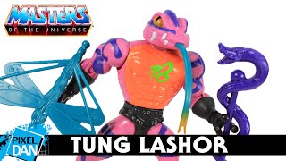 TUNG LASHOR MOTU Origins Action Figure Review | Masters of the Universe Origins