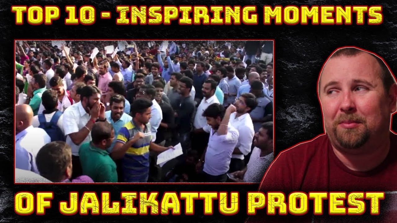 Top 10 - Inspiring Moments of Jalikattu Protest REACTION!