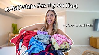Huge White Fox Haul 2026 & Trendy