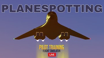 PLANESPOTTING IN ROBLOX PTFS! YOU CAN JOIN TOO! | #ptfs | R1zzM4n ✈️🔴