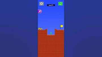 DRAW BRIDGE LEVEL 74 | DRAW BRIDGE CAR | DRAW BRIDGE PUZZLE LEVEL 74 | DRAW BRIDGE || LEVEL 74 #74