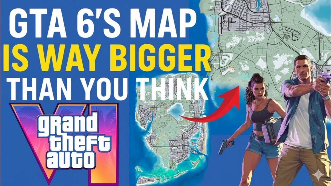 GTA 6’s Map Is WAY Bigger Than You Think!