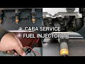 Cara Service Fuel Injector