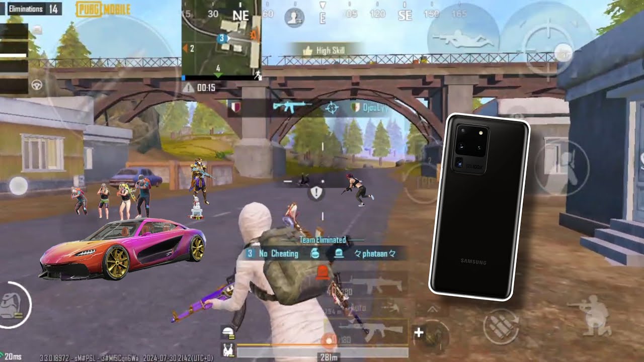 Samsung Galaxy S20 Ultra 5g (Exynos 990🫨) | Pubg New event in Livik Gameplay🥰 15kills One Match!